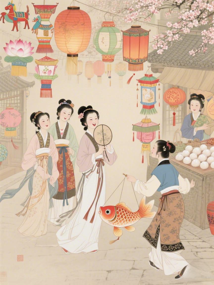 正月十五赏花灯